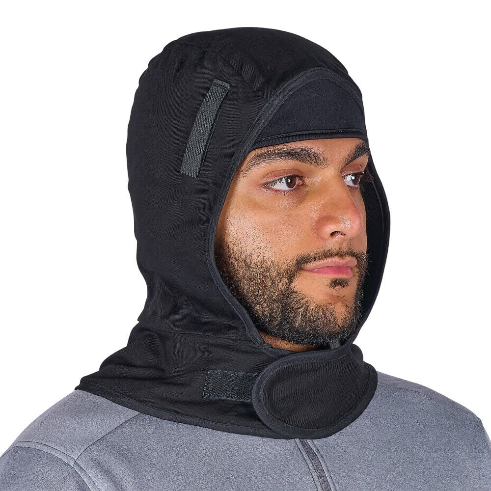Ergodyne 6849 Long Winter Hard Hat Liner Black, large image number 1