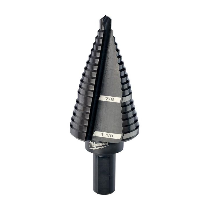 Milwaukee #9 Step Drill Bit 7/8 in. & 1-1/8 in.