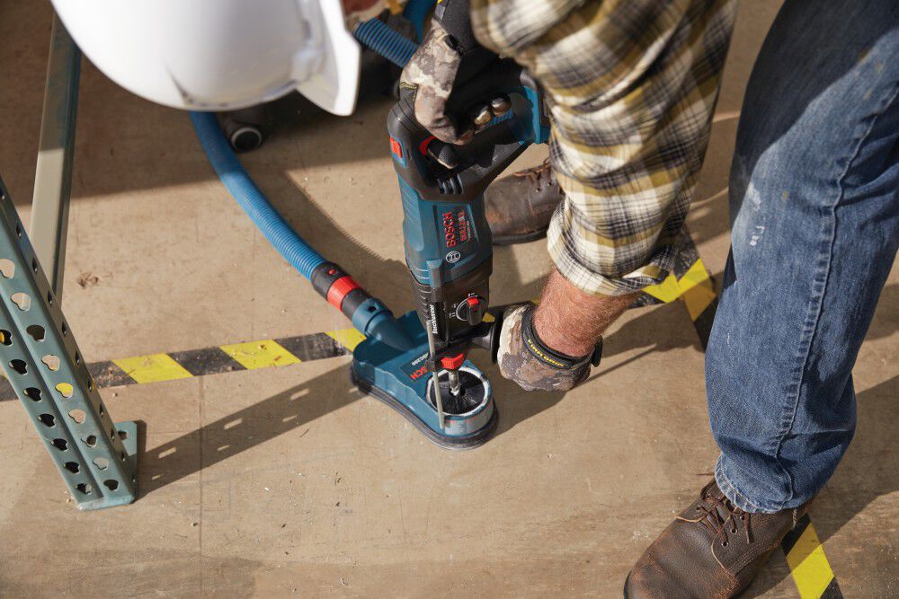 Bosch 18V EC SDS Plus Bulldog 1in Rotary Hammer Kit, large image number 15