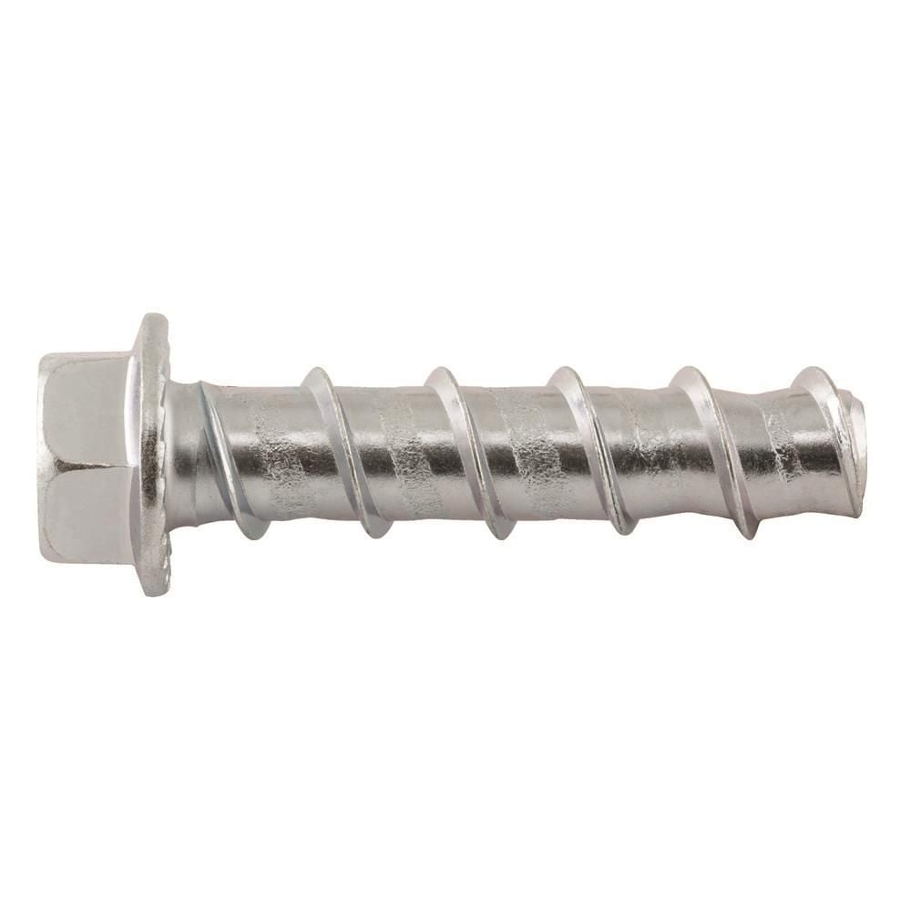 DEWALT Screw-Bolt+ 1/2 x 2-1/2 Inch Hex Head Concrete Screw Anchor 50 Pieces, large image number 1