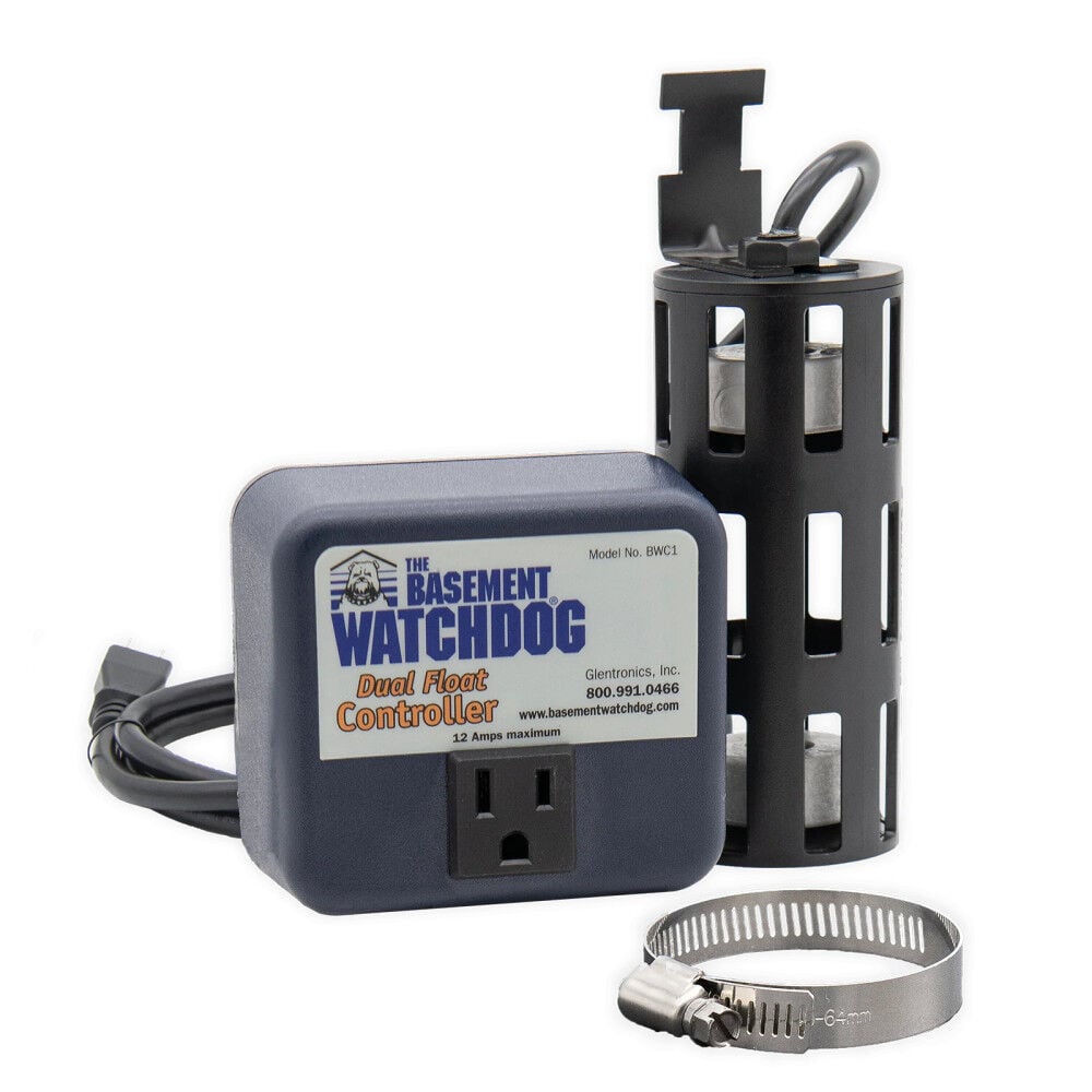 The Basement Watchdog Universal Dual Float Switch with 10 Ft Cord for Sump Pump – BWC1