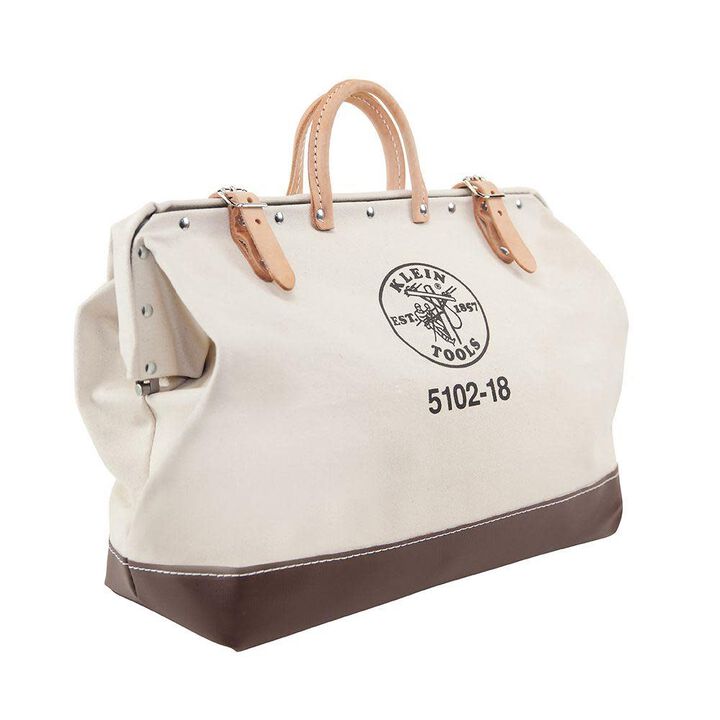 Klein Tools 18in (457 mm) Canvas Tool Bag