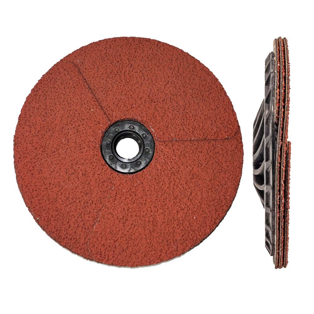 CS Unitec 4.5 Inch 36 Grit Ceramic RazorFlap Disc 5-Pieces, large image number 2