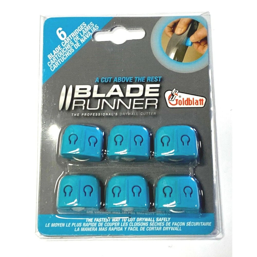Goldblatt Blade Runner Replacement Blade Cartridge 6 Pack – G15855