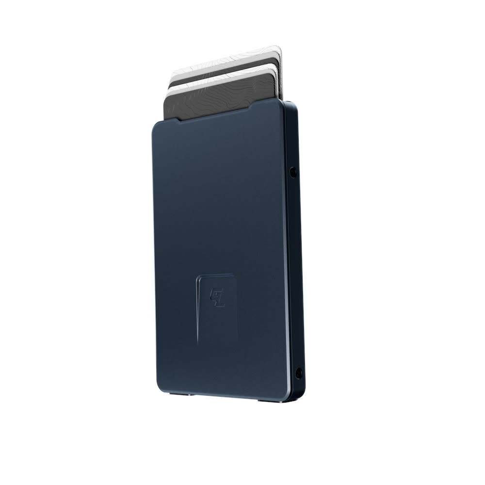 Groove Life Metal Wallet with Money Clip, Abyss Navy, large image number 3