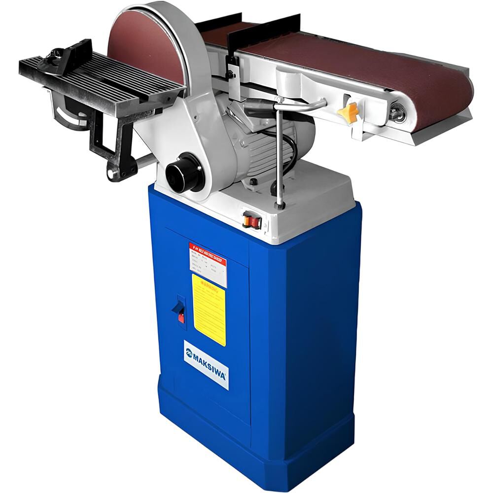 Комбинированная ленточно-дисковая шлифовальная машина Maksiwa International 127 В 1 фаза 34 лс 207890₽