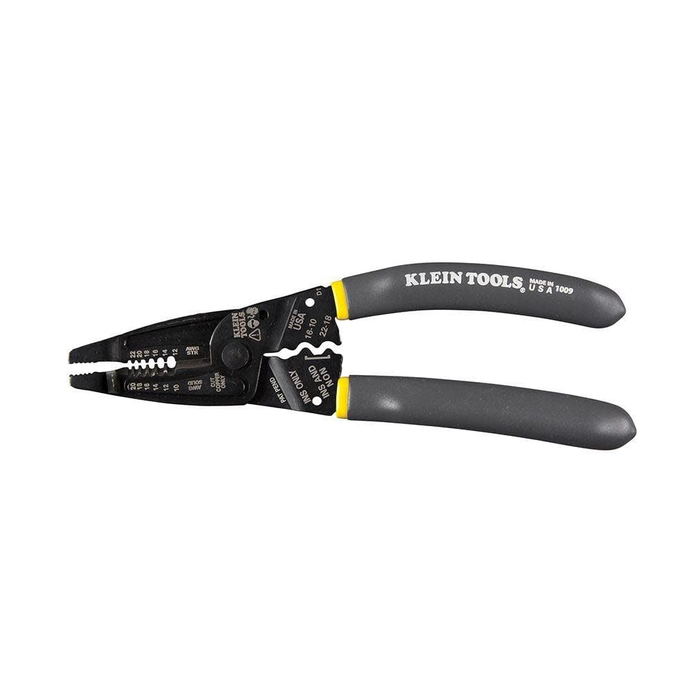 Klein Tools Long-Nose Wire Stripper/Crimper, large image number 1