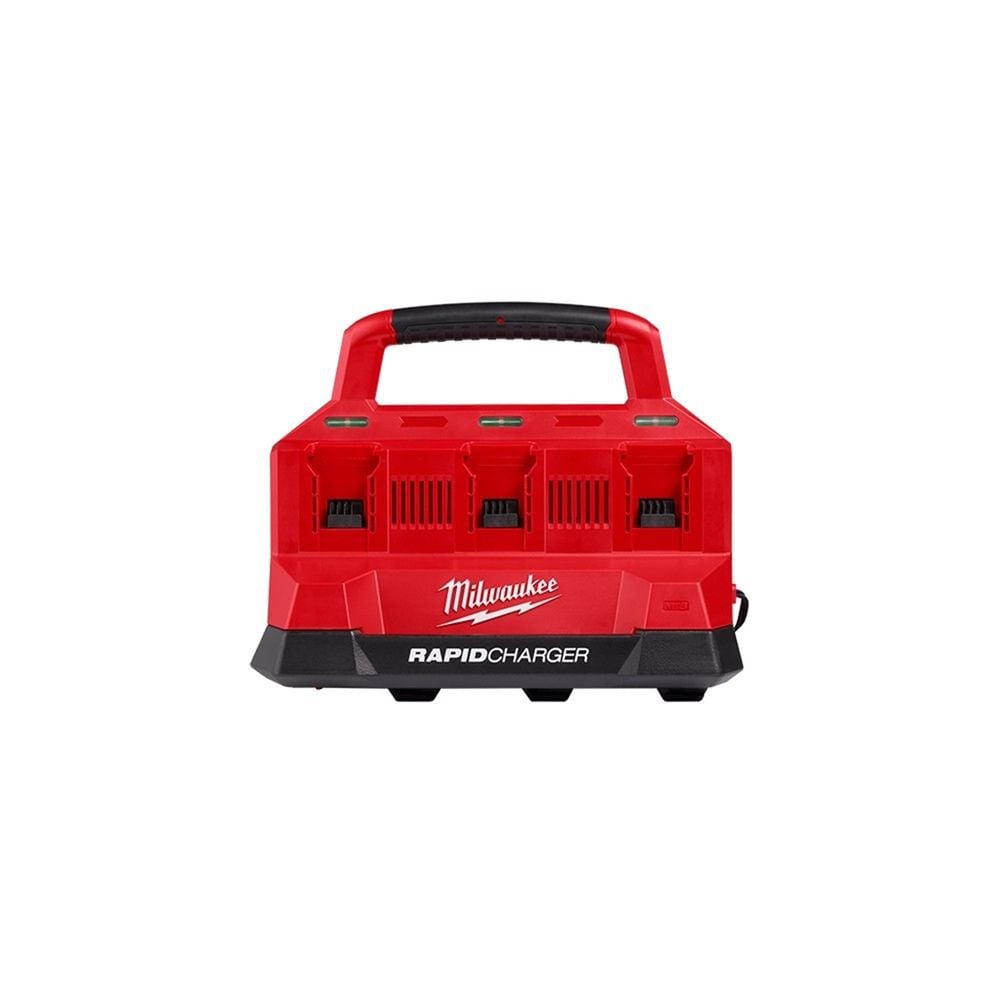 Milwaukee Roll-On 7,200 Watt Integrated Lithium-Ion Battery Portable Power Supply and (2) M18 Packout Six Bay Rapid Charger Bundle, large image number 3