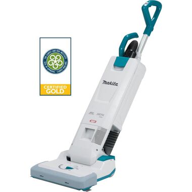 Makita 40V max XGT Brushless 1.3 Gallon HEPA Filter 15 Inch Upright Vacuum Cordless (Bare Tool)
