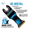 Spyder Osc Tool Blade, 1.35 Inch x 2 Inch Bi-Metal for Wood, Thin Metal & Nails, small image number 3