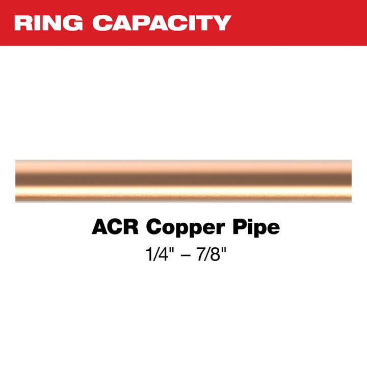 Milwaukee 1/4 Inch - 7/8 Inch RLS Pivoting Press Ring Kit for M12 FORCE LOGIC Press Tool, large image number 1