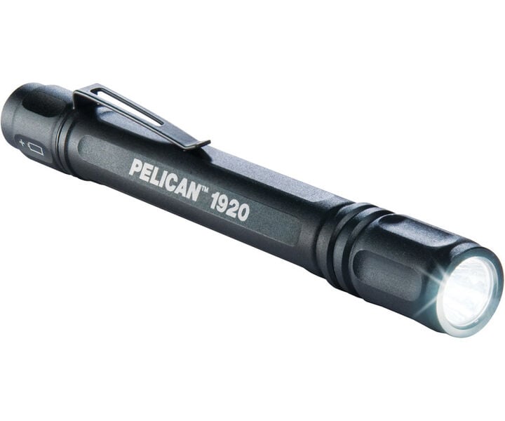 Pelican 3 V 224 Lumens AAA Battery Black Aluminum LED Flashlight