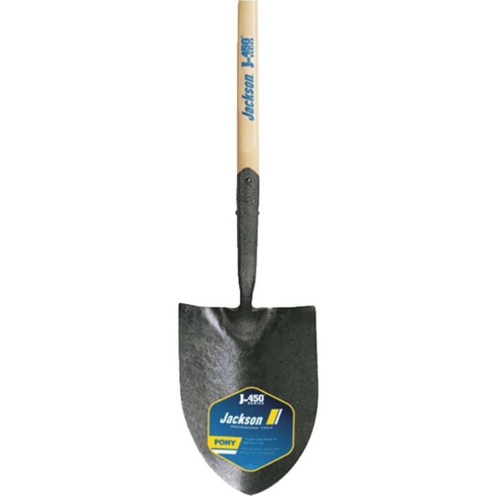 True Temper Round Point Shovel With Shank & Hardwood Handle