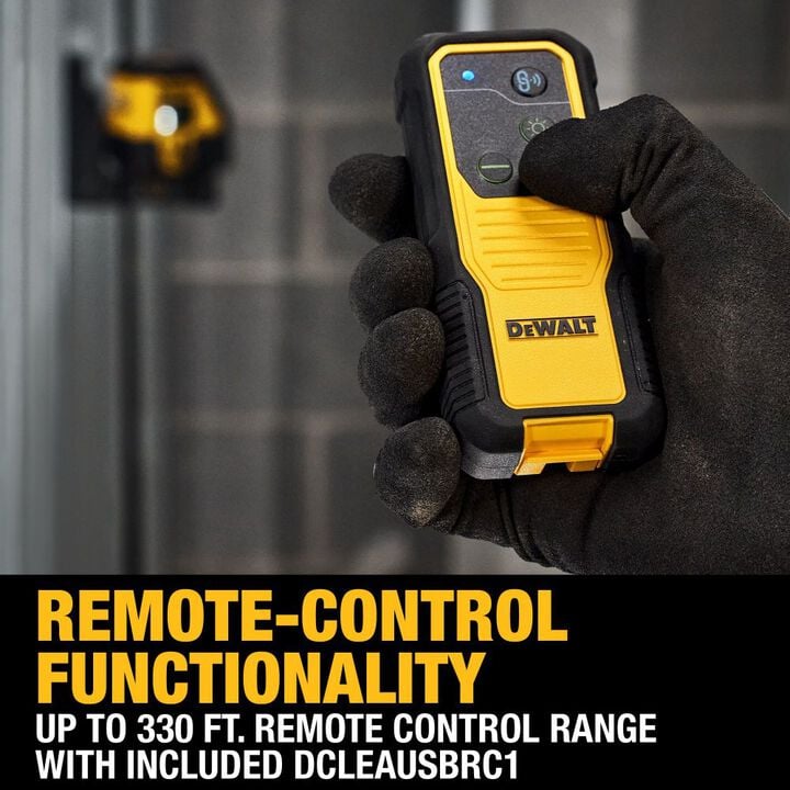 DEWALT USB Rechargeable Green Cross Line Laser Kit, large image number 8