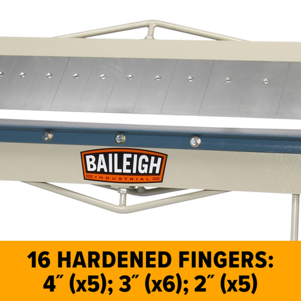 Baileigh BB-4816 48-Inch Box & Pan Brake 16-Gauge Mild Steel, large image number 3
