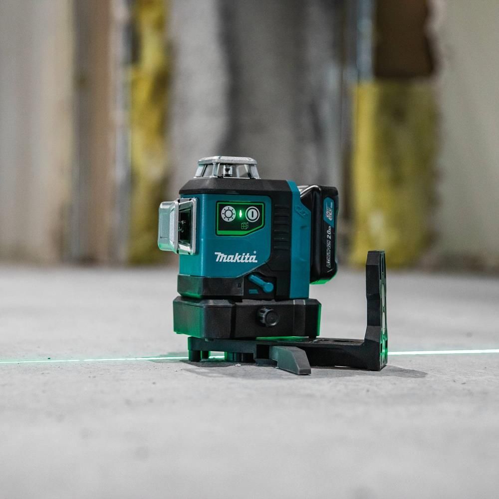 Makita Promotional 12V max CXT Self Leveling 360 3 Plane Green Laser Kit, large image number 4
