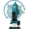Makita 18V LXT 13in Fan Lithium Ion Cordless Bare Tool, small image number 4