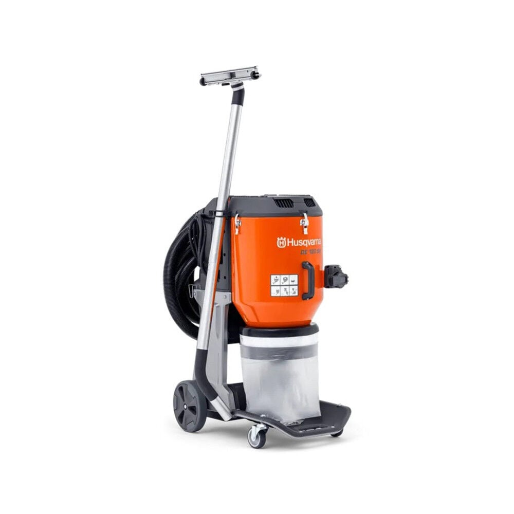 Husqvarna Construction DE 120 SH 2.45HP 253 CFM H-Class Extractor Reconditioned, large image number 4