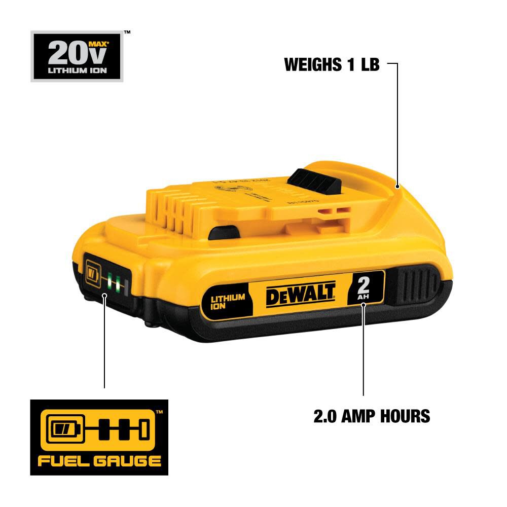 DEWALT ATOMIC 20V MAX Compact Cordless 1 2 in. Hammer Drill Driver