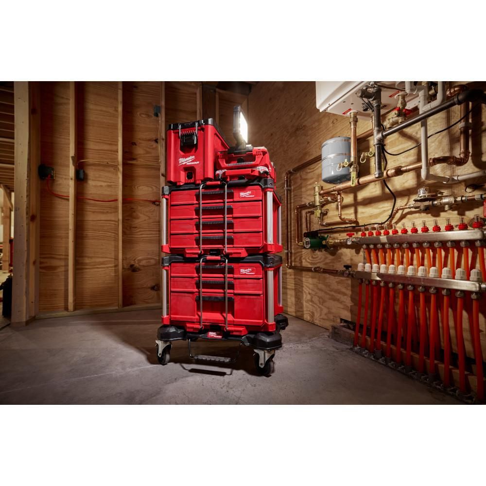 Milwaukee PACKOUT 4-Drawer Tool Box & 3-Drawer Tool Box Bundle, large image number 8