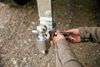 Andersen Hitches 4in Rapid Hitch Aluminum Adjustable Ball Mount, small