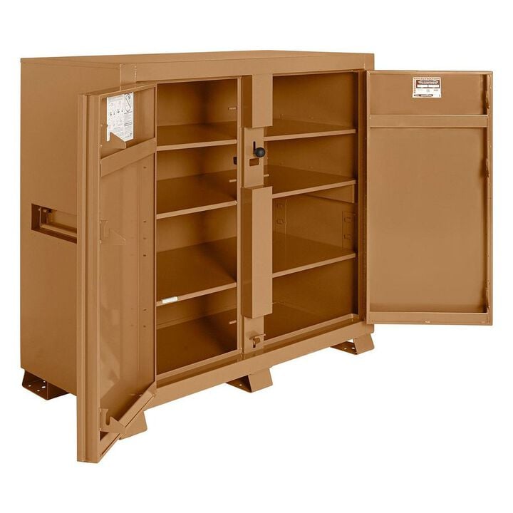 Knaack Model 139 59.4 Cu-Ft. Tan Steel Cabinet, large image number 2