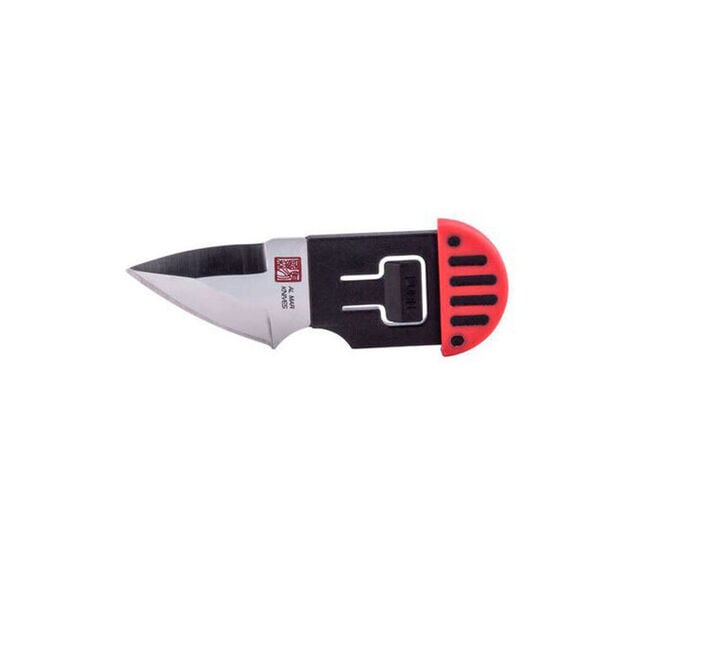 AL MAR Knives 1.3in Stinger Keychain Fixed Knife, Red, large image number 1