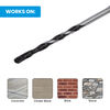 Spyder 1/8 Inch x 3 Inch Carbide-Tipped Impact Shank Hammer Drill Bit, small image number 4