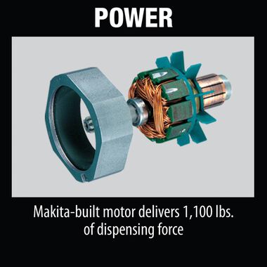 Makita 18V LXT Lithium-Ion Cordless 10 oz. Caulk and Adhesive Gun (Bare Tool), large image number 4