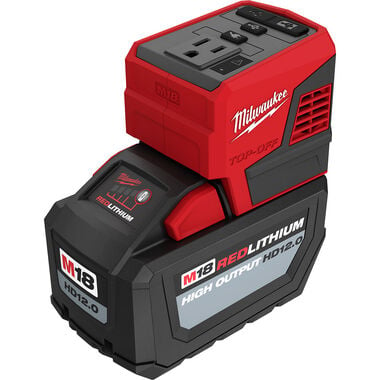 Milwaukee M18 TOP-OFF 175W Portable Power Supply Inverter, large image number 6
