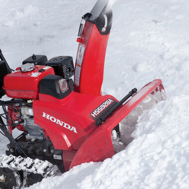 Honda 9HP 28In Two Stage Track Drive Snow Blower, large image number 1