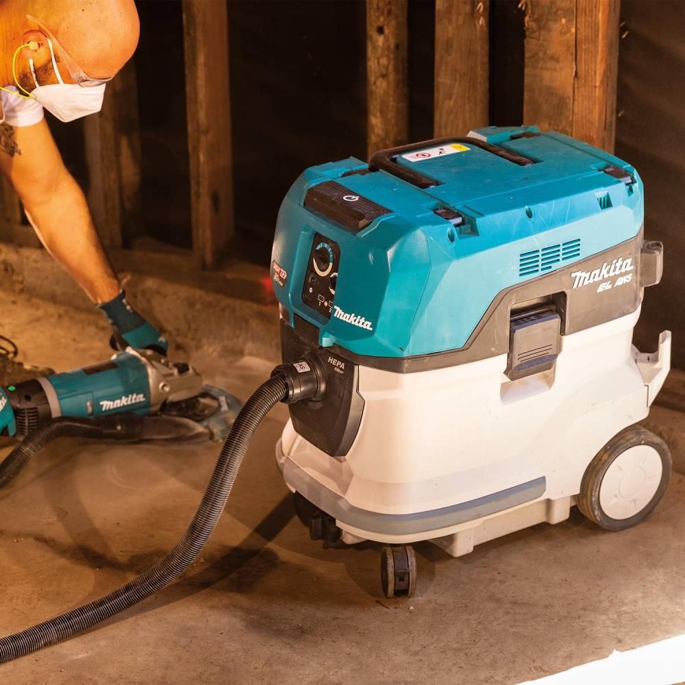 Makita 40V max X2 (80V) XGT 10 Gallon HEPA Wet & Dry Vacuum 4.0Ah Kit, large image number 7