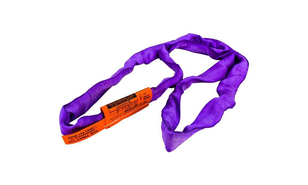 Lift-All Purple Endless Tuflex Poly Round Sling, large image number 3