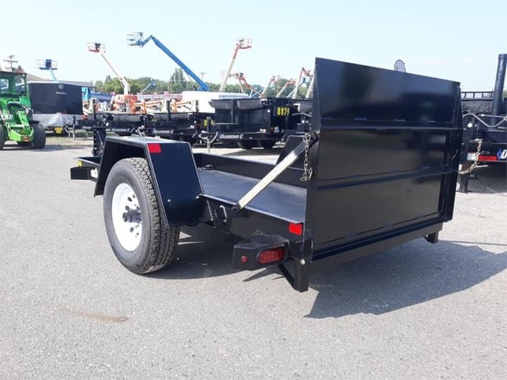 Redi Haul RH6-ML 9 Foot Tilt-Bed Single Axle Trailer, large image number 8