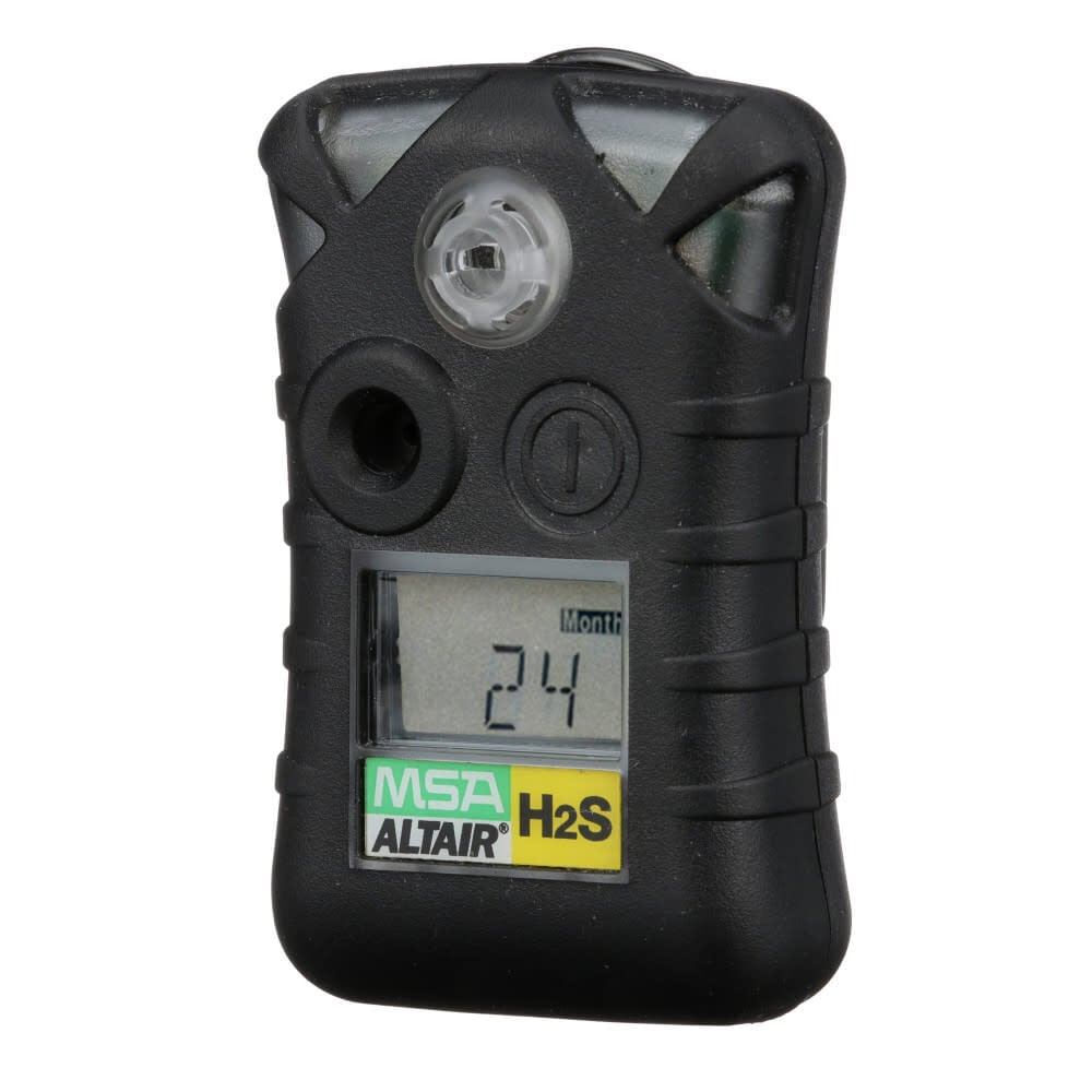MSA Safety Works ALTAIR: Hydrogen Sulfide H2S (Low: 10ppm, High: 15ppm), Black, large image number 1