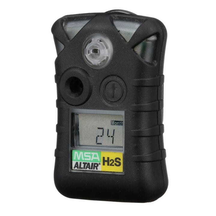 MSA Safety Works ALTAIR: Hydrogen Sulfide H2S (Low: 10ppm, High: 15ppm), Black