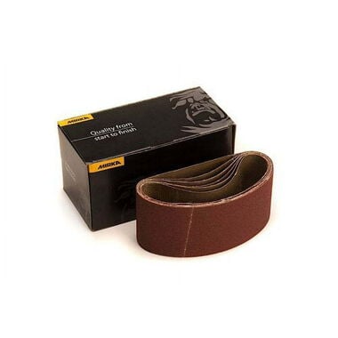 Mirka 120 Grit Standard Cloth Wide Sanding Belt, 25 x 60in