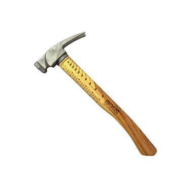 Boss Hammers 14oz Titanium Head Smooth Face Hammer with Hickory Handle
