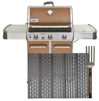 GrillGrate Five 19.25 Inch Panels for 07-16 Weber Genesis Gas Grills