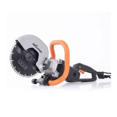 Evolution Power Tools 9 in 15A 6000 Rpm Electric Concrete Cut-Off Saw