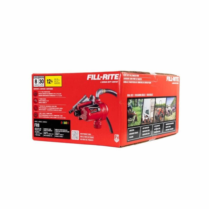 Fill-Rite FR8 12V Fuel Transfer Pump with Nozzle, large image number 16