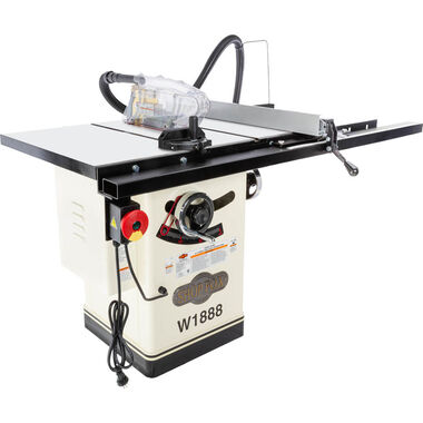 Shop Fox 10 Inch 2HP Hybrid Table Saw with Riving Knife