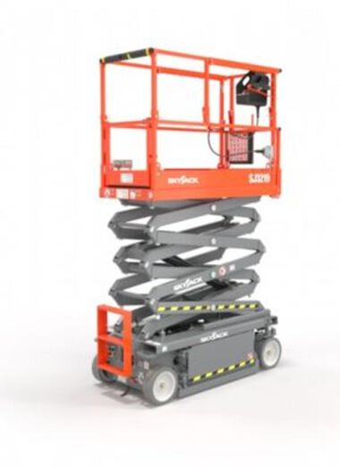 Skyjack 19' 500 lbs DC Electric Scissor Lift with E-Drive, large image number 1