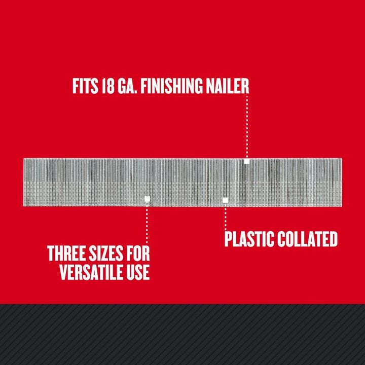 CRAFTSMAN 18 Gauge Brad Nail Project Pack, large image number 2
