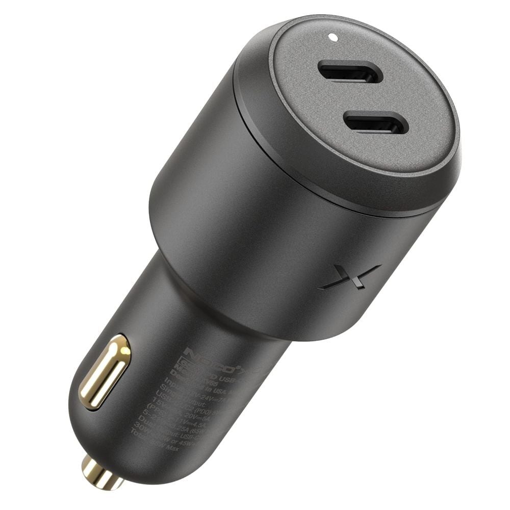 Noco 65W 2-Port USB-C GaN Car Charger, large image number 1
