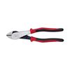 Klein Tools 8'' Journeyman High-Leverage Angled Head Diagonal-Cutting Pliers, small