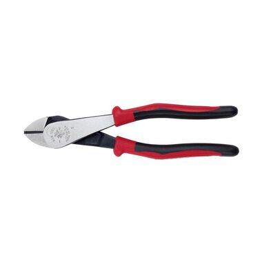 Klein Tools 8'' Journeyman High-Leverage Angled Head Diagonal-Cutting Pliers, large image number 0