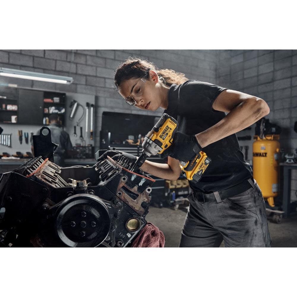 DEWALT 20V MAX XR 1/2in Mid Range Impact Wrench Kit with Hog Ring Anvil Simolary simolary.com 12