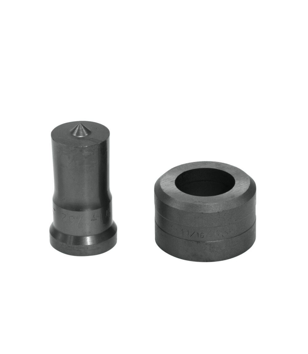 Edwards 1-1/32 Inch Punch x 1-1/16 Inch Die Steel Round Punch & Die Set, large image number 2