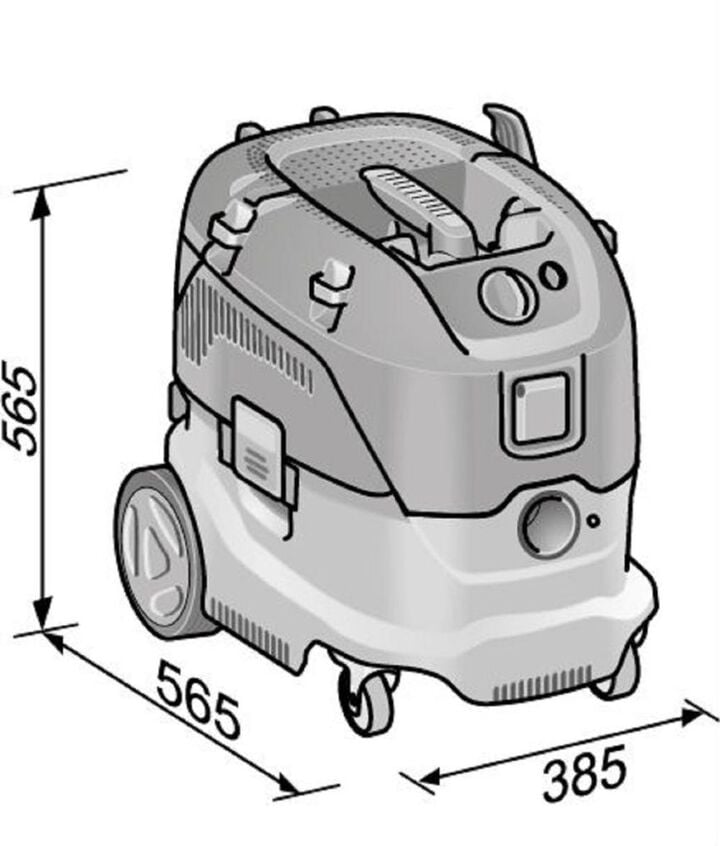 FLEX VCE 33 LAC 9 Gallon HEPA Vacuum - 444251, large image number 1